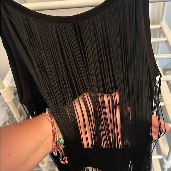 Torrid Black Fringe Camisole Top. NWT - Picture 6 of 6